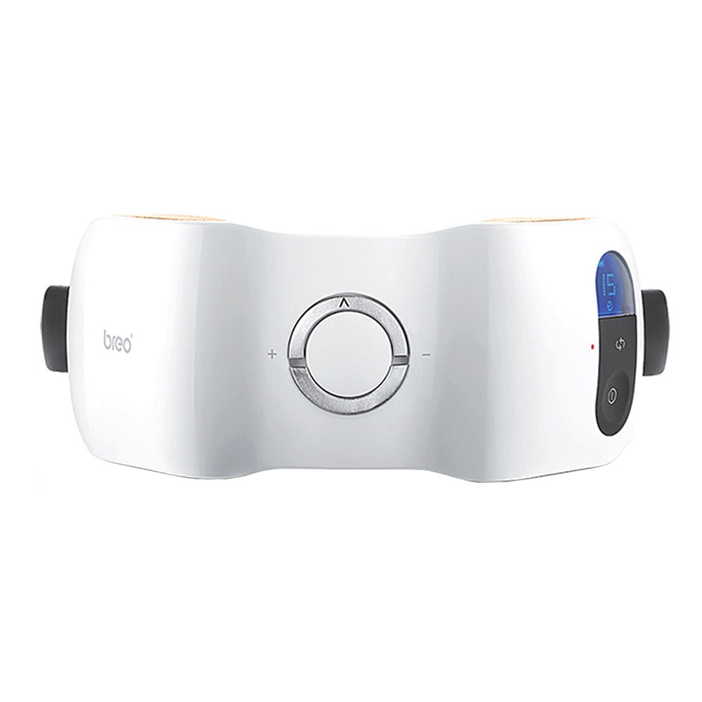 Aparat de masaj Breo iNeck2 pentru Gat, 4 tipuri de masaj, acumulator, Alb