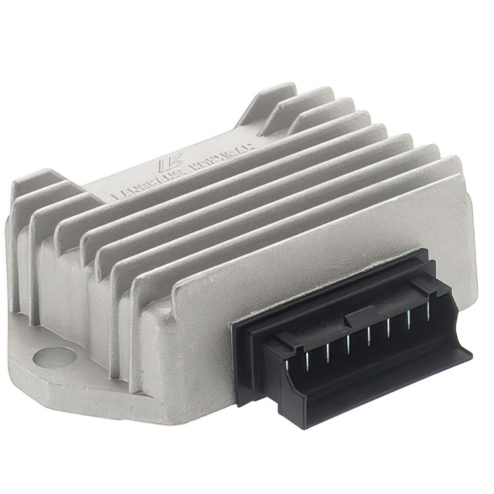 Robogó feszültségszabályozó, Balco, kompatibilis a Piaggio, Gilera, Aprilia modellekkel, 8 Tűs