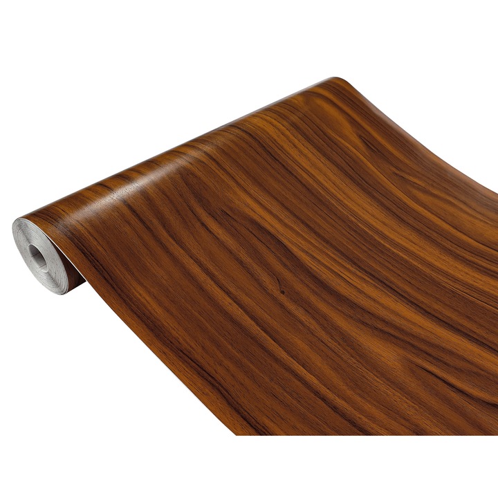 Tapet auto-adeziva pentru usa, 90 x 1500 cm, DecoMeister®, Model Nuc Auriu, C048-090R1500