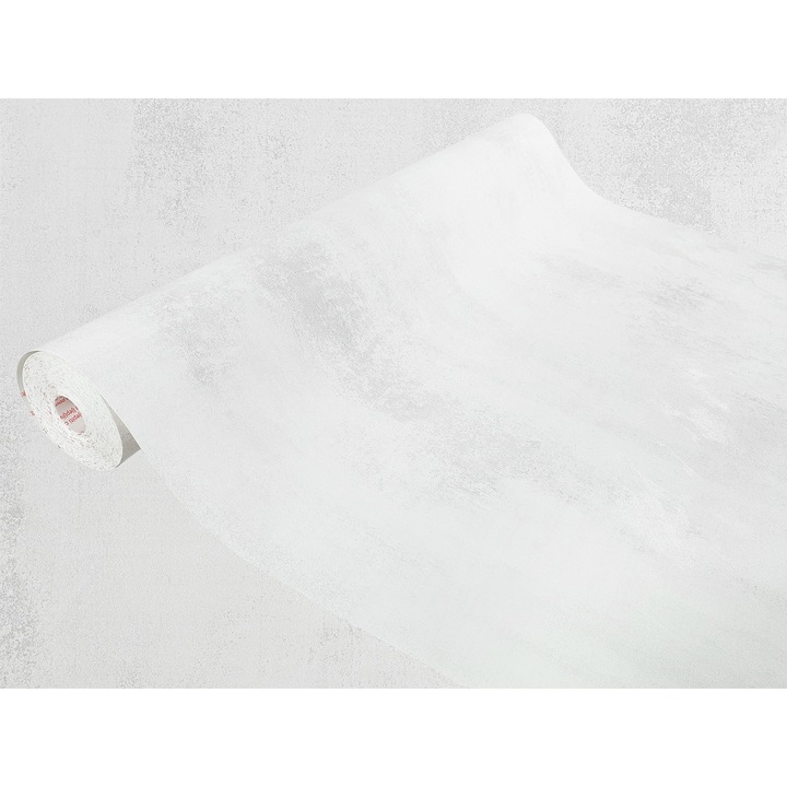 Autocolant mobila de bucatarie, taiate la dimensiune, 67.5 x 25 cm, DecoMeister®, Model Beton Alb, E137-067-0025