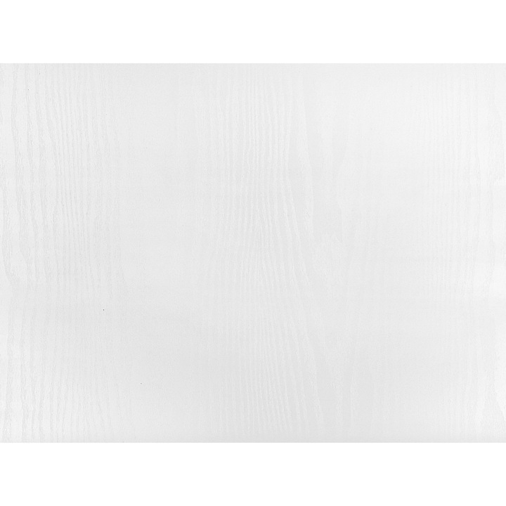 Autocolant mobila furnir, 90 x 50 cm, DecoMeister®, Model Lemn Alb Mat, C002-090-0050