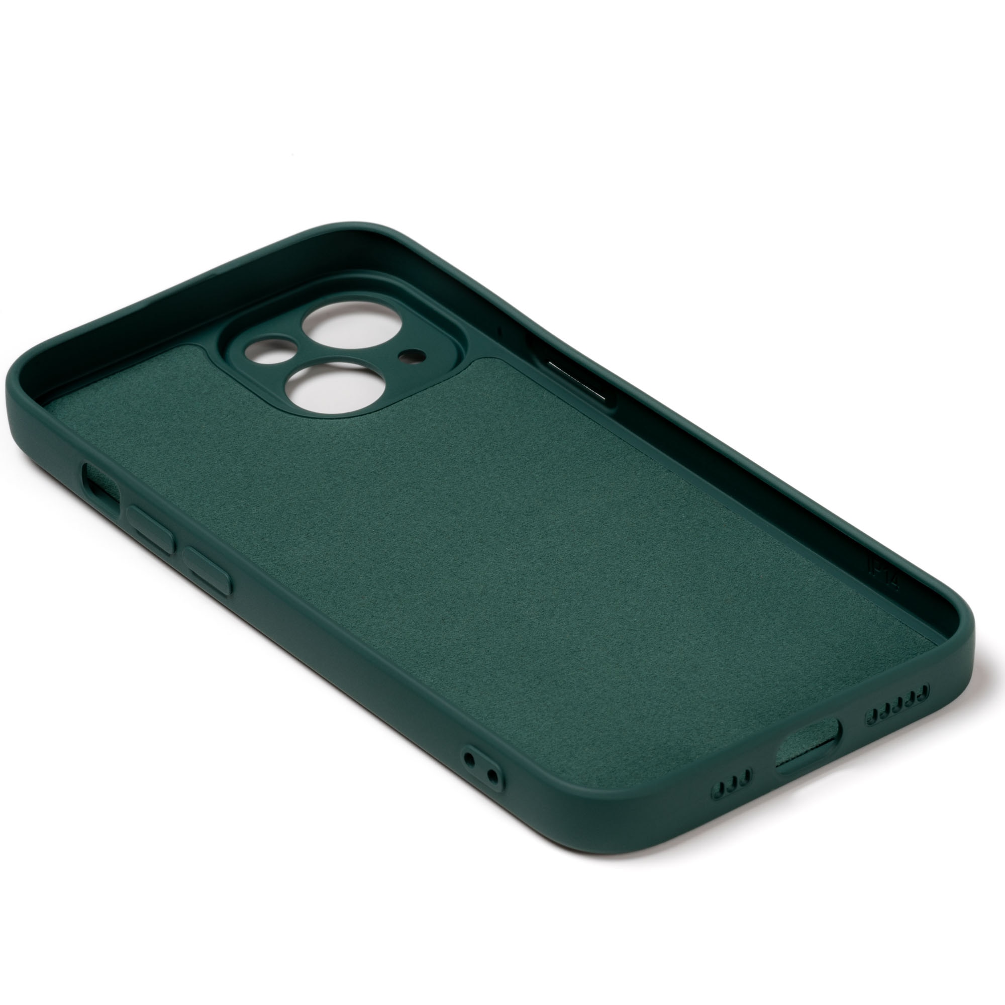 Husa pentru iPhone 15 ZAFIT®, cu incarcare Magsafe, Silicon, Verde