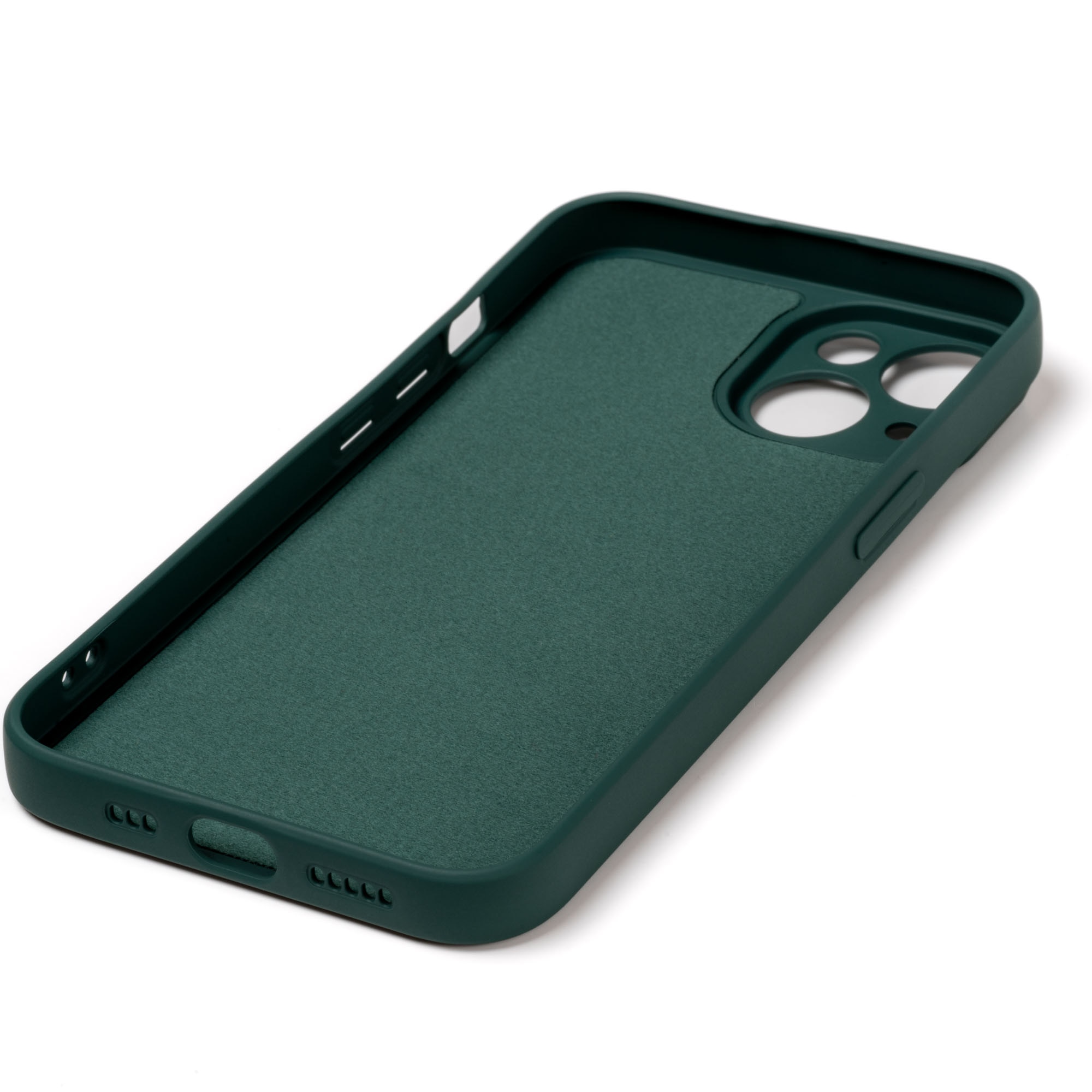 Husa pentru iPhone 15 ZAFIT®, cu incarcare Magsafe, Silicon, Verde