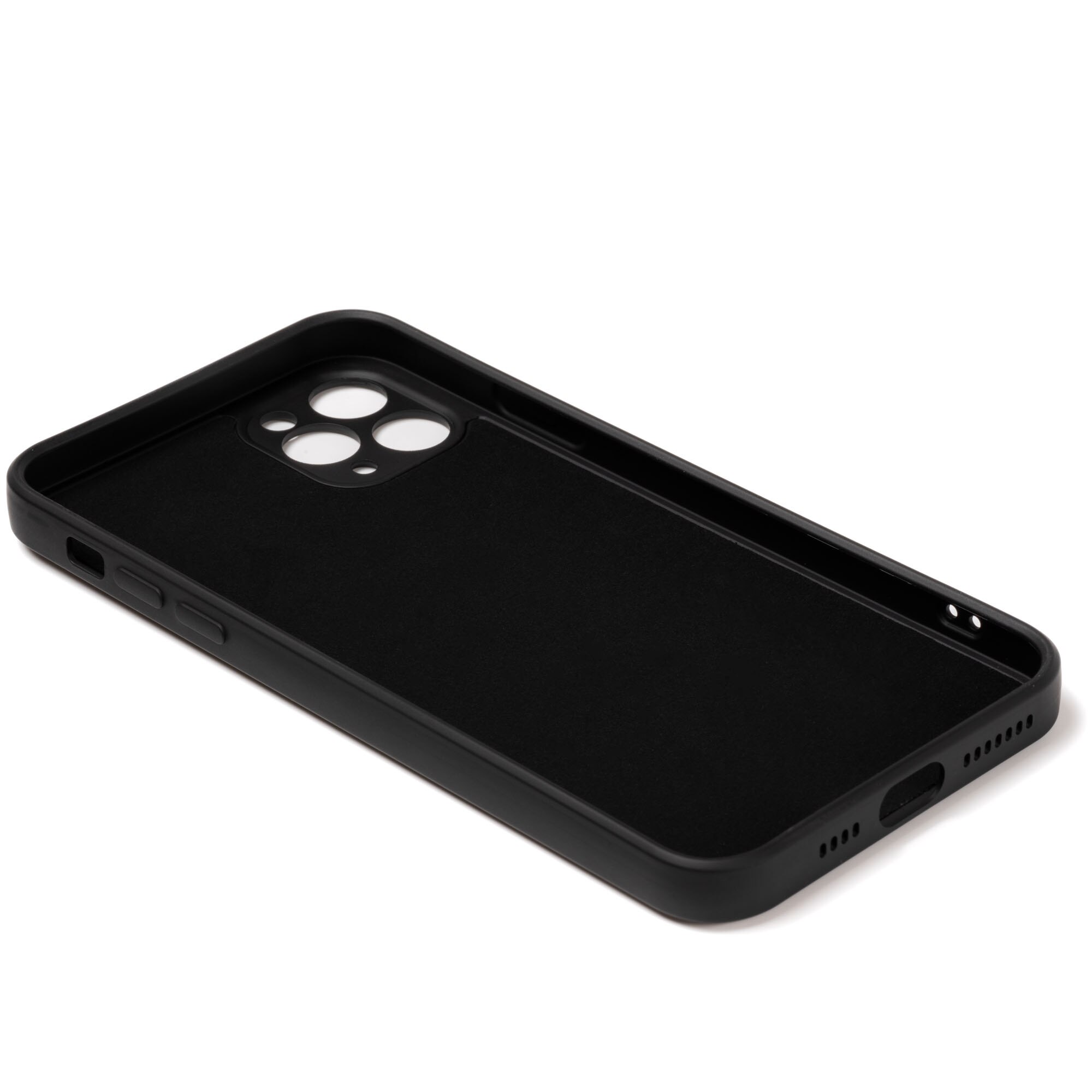 Husa pentru iPhone 11 Pro ZAFIT®, cu incarcare Magsafe, Silicon, Negru