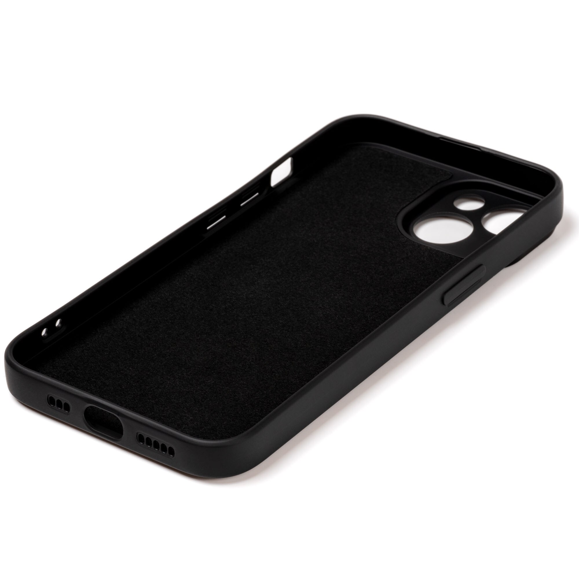 Husa pentru iPhone 15 ZAFIT®, cu incarcare Magsafe, Silicon, Negru