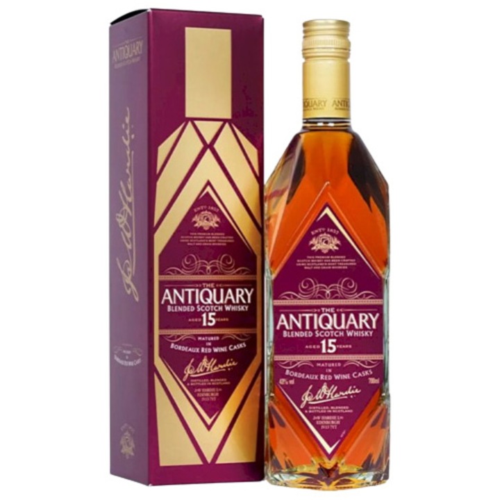 Whisky Antiquary 15YO, 43%, Cutie, 0.7l