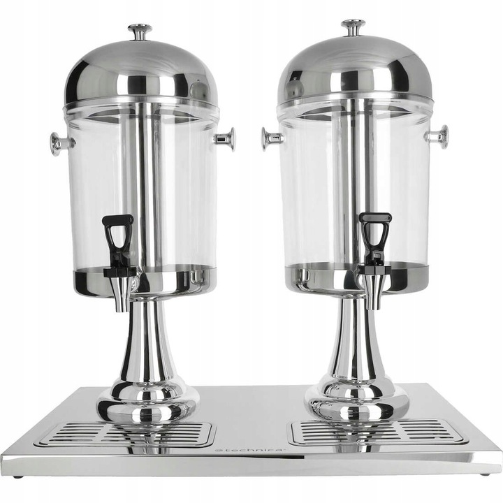 Gyümölcslé adagoló, TECHNICA, Ezüst, 2x8l