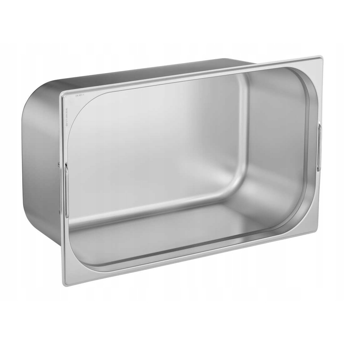 Contenedor Perforado Gastronorm GN 1/1 530x325 Mm - Acero Inoxidable, Apilable, Para Cocinas Profesionales Y Catering