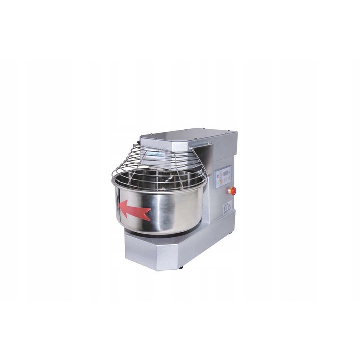 Mixer cu bol TECHNICA 10 l, 4 viteze, inox, 550x320x440mm