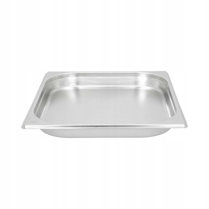 Tava gastronorm TECHNICA, GN 2/3, 354x325x40 mm 3,1 l, pentru depozitarea alimentelor, ideal pentru catering si restaurante stivuibila, compatibila cuptor si frigider, interval de temperatura de la -40 °C la 300 °C, inox