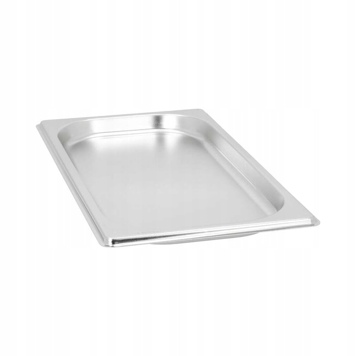 Gasztronorm tálca TECHNICA, GN 1/3, 325 x 176 x 20 mm, 0,7 L, élelmiszer tárolására, ideális cateringhez és éttermekhez, egymásra rakható, sütővel és hűtővel kompatibilis, -40 °C–300 °C, inox