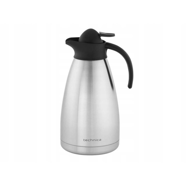 Termosz italokhoz, TECHNICA, Ezüst, 1,5l