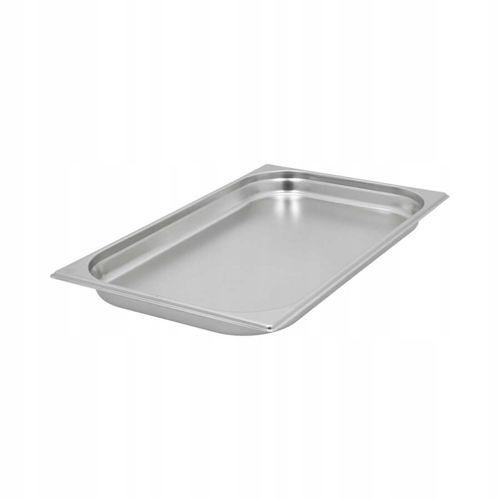 Tava gastronorm TECHNICA, GN 1/1, 530x325x40 mm 4,9 l, pentru depozitarea alimentelor, ideal pentru catering si restaurante stivuibila, compatibila cuptor si frigider, interval de temperatura de la -40 °C la 300 °C, inox