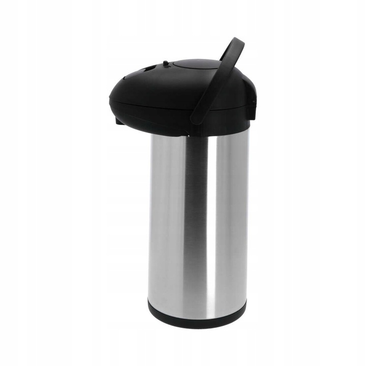 Catering termosz, TECHNICA, rozsdamentes acél/polipropilén, 5 L, ezüst/fekete