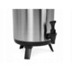 Termos pentru catering TECHNICA, 12 l, otel inoxidabil/polipropilena, pereti dubli, bauturi calde si reci, inox