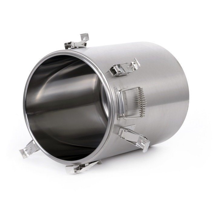 Termos pentru transportul mancare, TECHNICA, 25L, diametru 330 mm otel inoxidabil, izolatie ridicata, inox