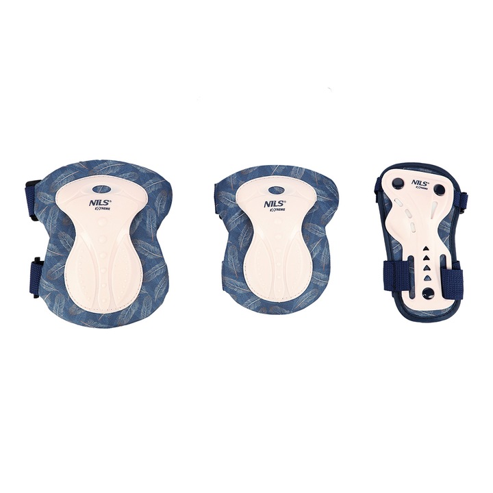 Nils Extreme Protection Set H727, велкро, розов, размер S/M/L