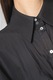 Karl Lagerfeld, Рокля тип риза Huns с ръкави тип кимоно, Черен, XS