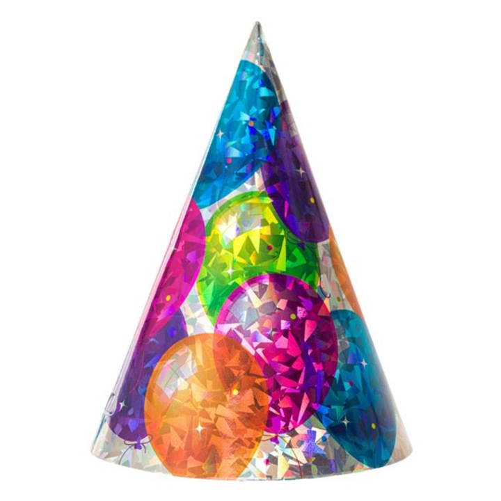 Coifuri Petrecere, Baloane Metalizate, 16cm - 15buc