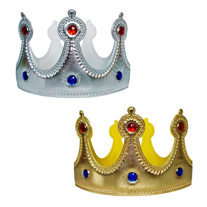 Set 2 coroanae, Kaxyrooz, Panza, 53x11.7 cm, Auriu/Argintiu