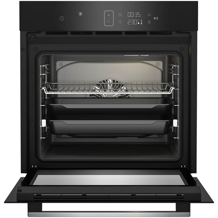 Cuptor incorporabil Arctic ARVIM144BMS, Electric, 71 l, Autocuratare catalitica, AeroCooking, Control touch, Gatire 3D, Rafturi telescopice, Clasa A+, Negru