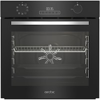 Cuptor incorporabil Arctic ARVIM1430BMP, Electric, 71 l, Autocuratare pirolitica, AeroCooking, Control touch, Gatire 3D, Clasa A, Negru