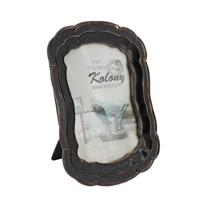 Rama foto neagra 13x18cm