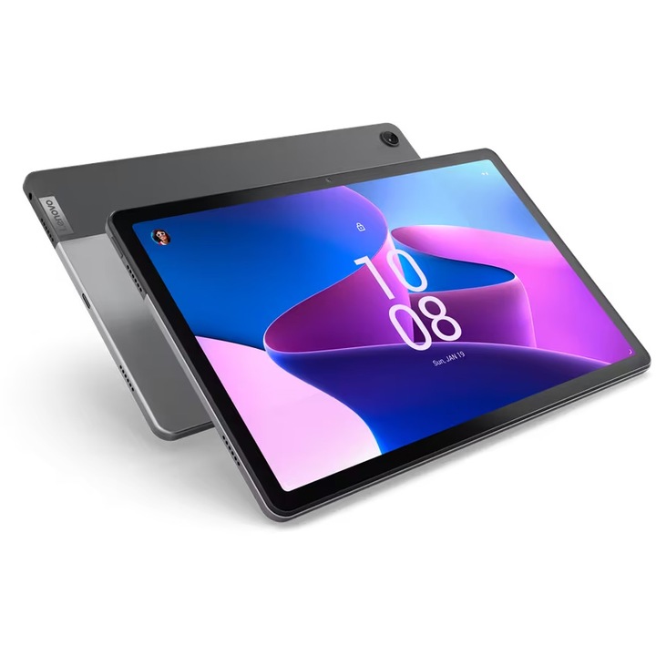 Lenovo Tab M10 Plus (3rd Gen) Tablet, Octa-Core, 10.61" 2K (2000x1200) IPS, 4GB RAM, 128GB , Wifi, Viharszürke