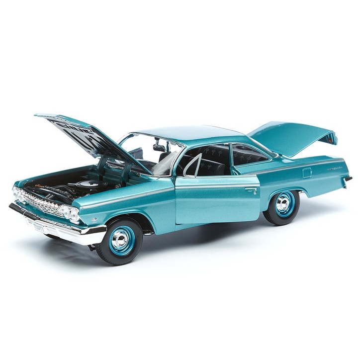 Chevrolet Bel Air 1962 kék modellautó - 1/18 Maisto