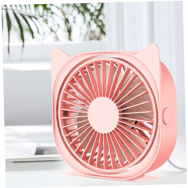 Ventilator de masa, USB, Roz