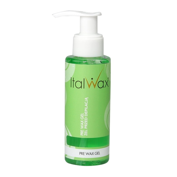 Gel inainte de epilare, Italwax, Aloe Vera, 100 ml