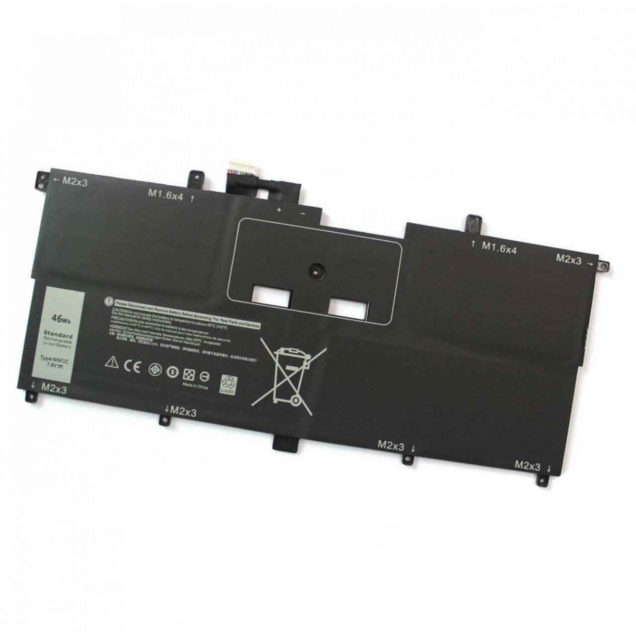 Genuine Dell Laptop Battery Part # NNF1C / HMPFH For Dell XPS 13 9365 - Used, Tested, 7.6V Li-Ion