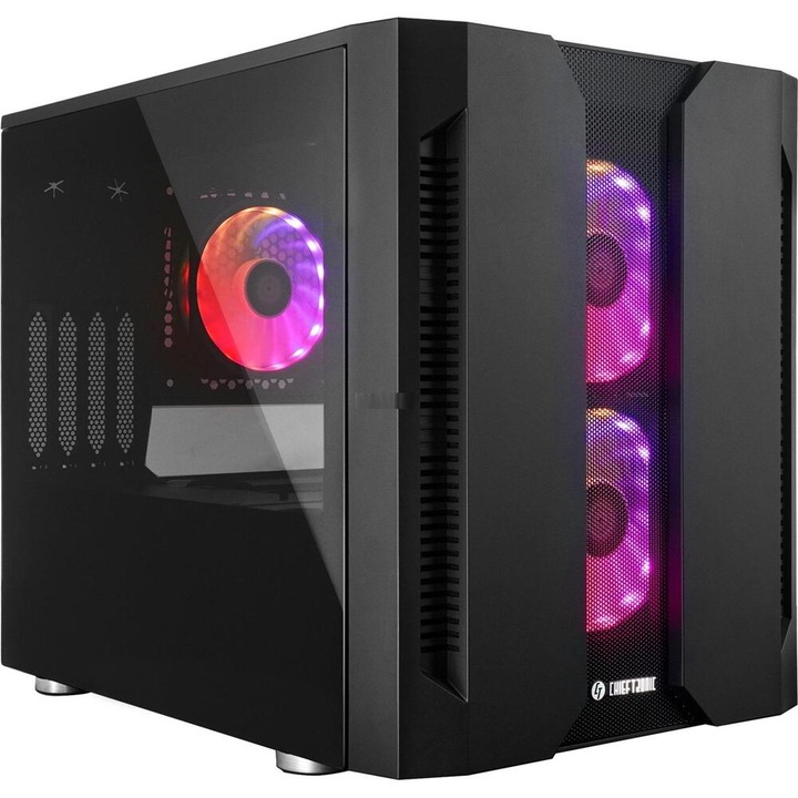 Компютърна кутия Chieftec Chieftronic M2, Черен, Cube Tower, 0 W