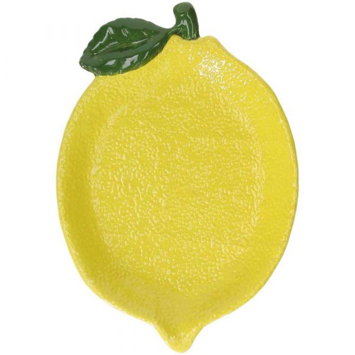 Platou portelan 26X18 Lemon Garden Tognana