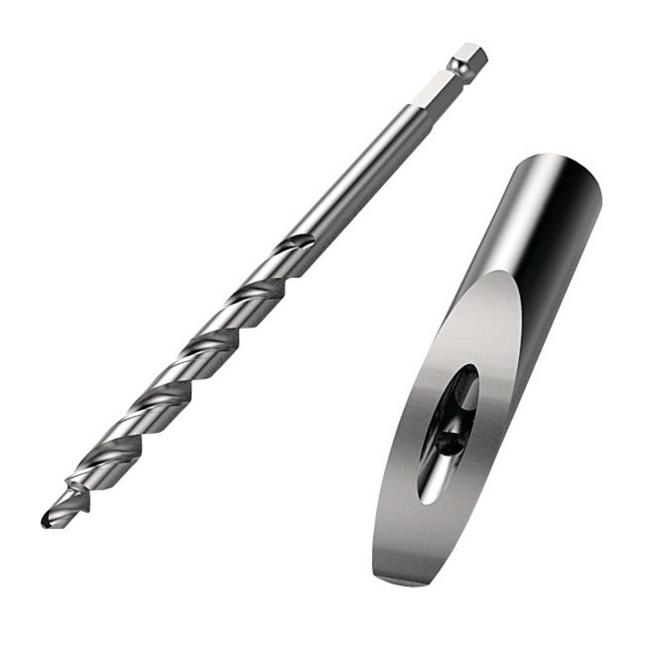 Burghiu Foreman - Micro-Pocket™ cu ghidaj de gaurire