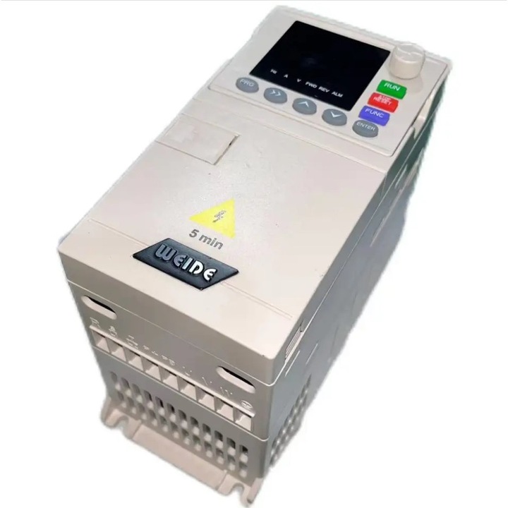 Invertor de frecventa trifazat 0,75 kW cu control vectorial WEIDE C200-T