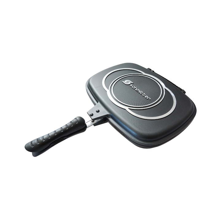 Tigaie dubla grill Schmitter, dreptunghiulara, 32 x 23 cm