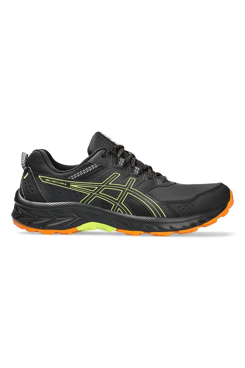 Asics, Pantofi cu garnituri contrastante Gel-Venture 9 pentru alergare, Verde lime/Negru