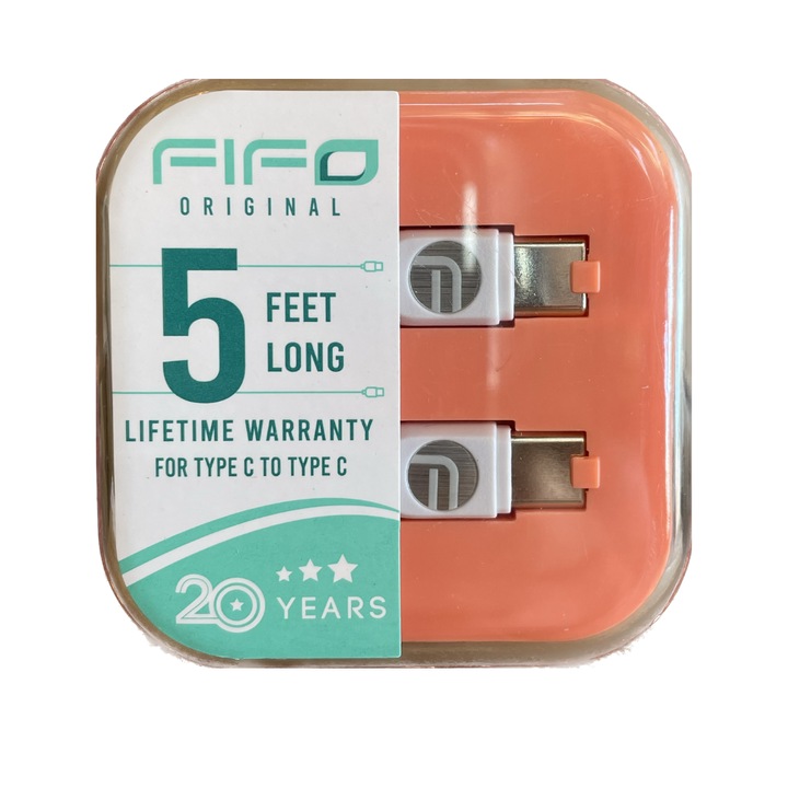 Cablu de incarcare Type C to Type C 150 cm Fifo