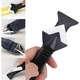 Kit profesional complet pentru montarea/demontarea siliconului DIGIMAT®, pe suprafetele din baie/bucatarie, spatula, racleta si 5 capete interschimbabile, ideal la colturi, flexibil, 21 x 3,5 x 3 cm, Material otel inoxidabil, Alb negru