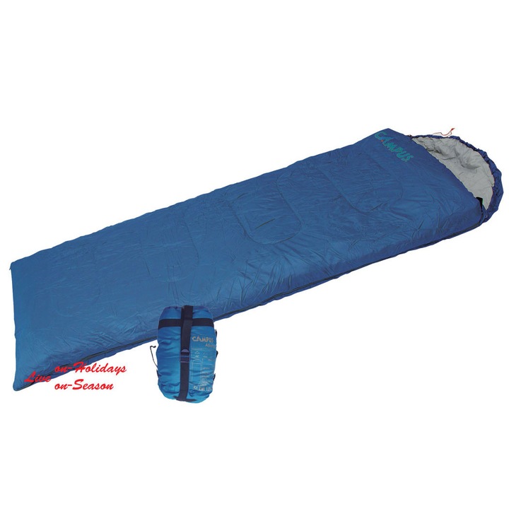 Sac de dormit Slim Light, Campus, Albastru