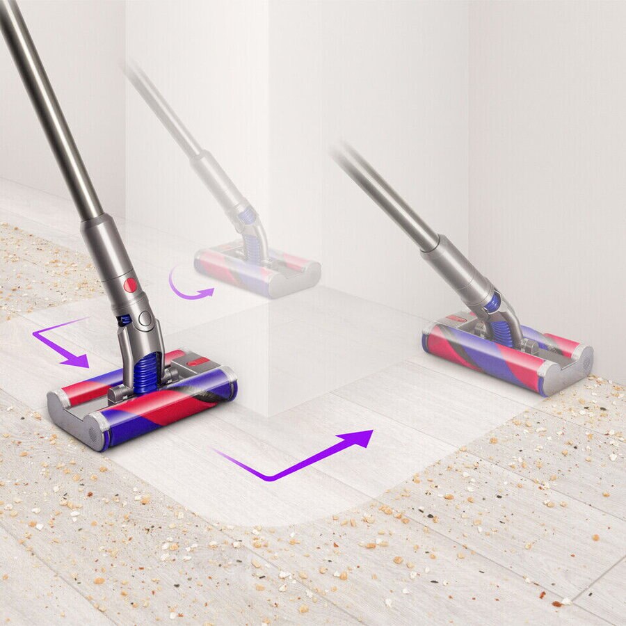Aspirator vertical Dyson SV19 Omni-Glide, Putere 225W, Autonomie