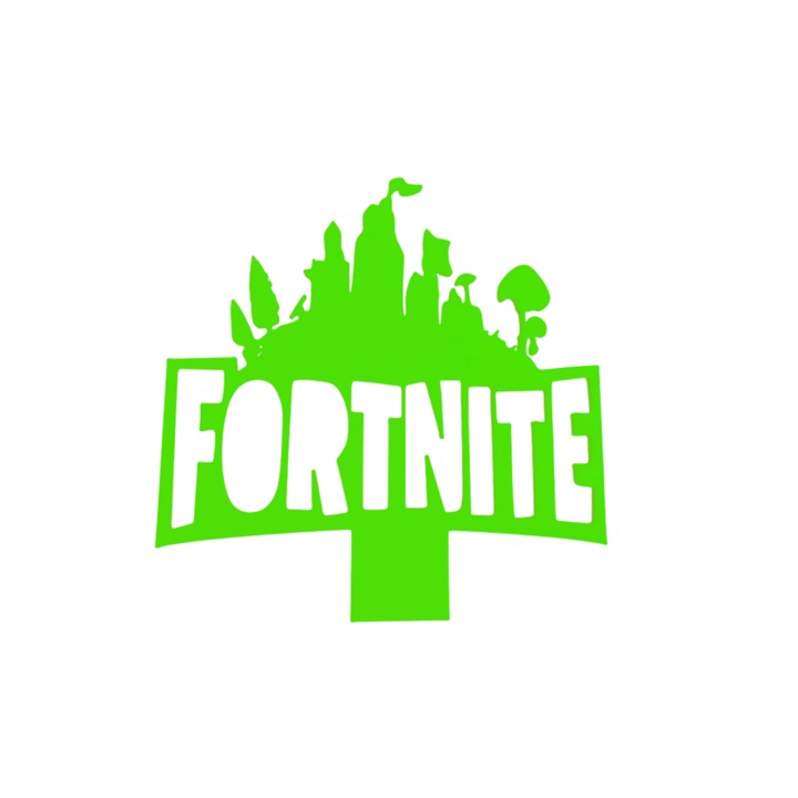 Tortadísz, játék ihlette "FORTNITE ADVENTURE" figura, 12,3 x 12 cm zöld