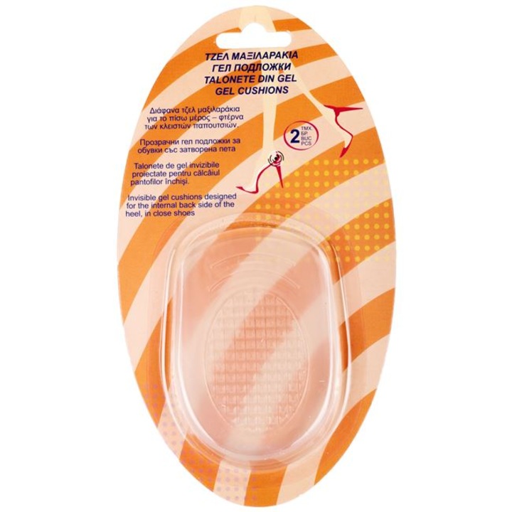 Talonete pentru Calcaie cu Gel, pentru pantofi cu spate inchis - 2buc