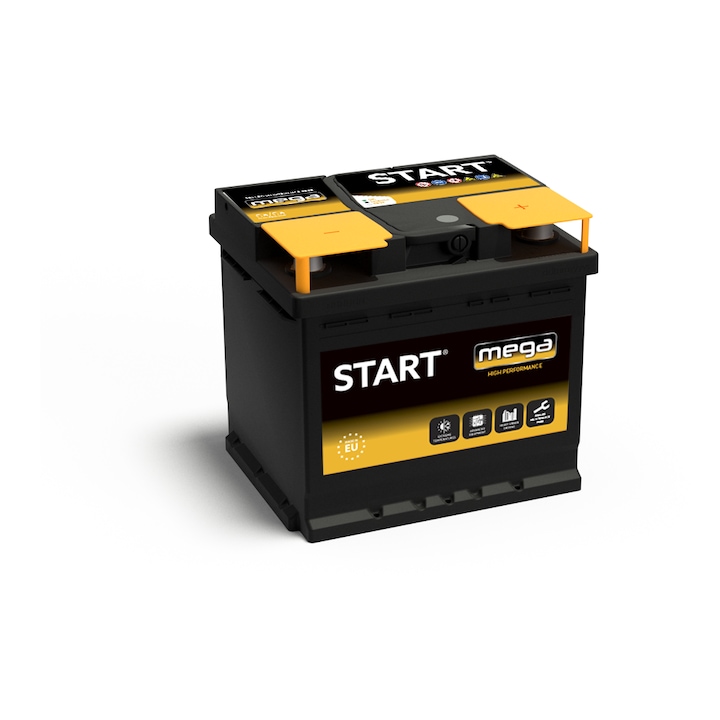 Акумулатор Start Mega, 50Ah, 450A, R+