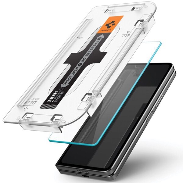 Folie de protectie tempered glass pentru Samsung Galaxy Z Fold 5 Spigen EZ Fit eMAG.ro