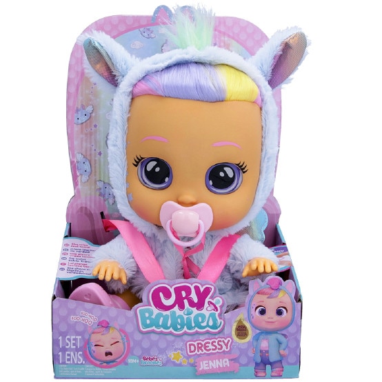 Бебешка кукла Cry Babies Dressy Fantasy - eMAG.bg