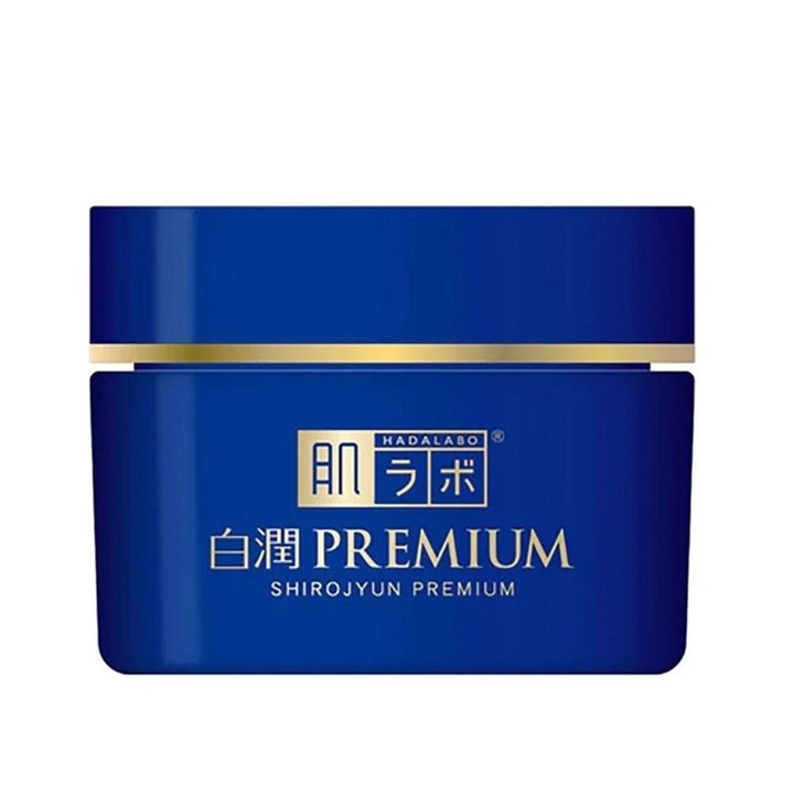 Crema pentru pete pigmentare cu acid tranexamic Hada Labo Shirojyun Premium Deep Whitening Cream, 50 ml