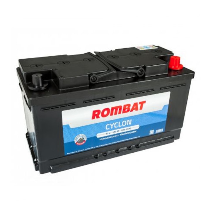 Tighten Specialty space Baterie Auto Rombat Cyclon 100AH 800A 12V - eMAG.ro