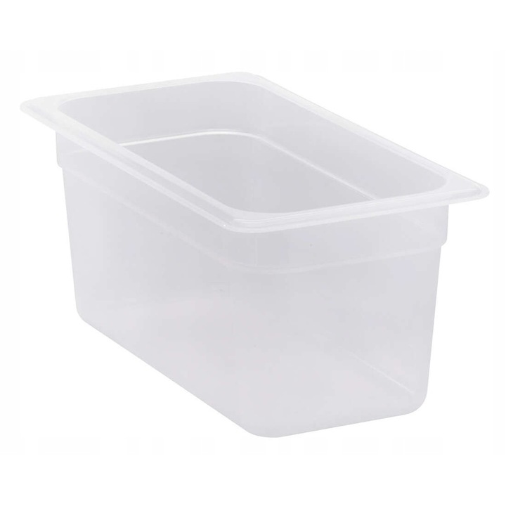 Cutie depozitare alimente, Cambro, GN 1/3, 325x176x150mm, Polipropilena, Transparent, 5.3L